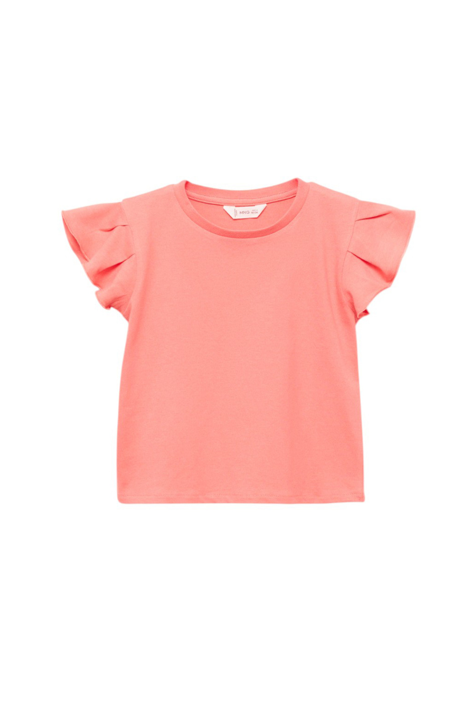 Девочкам Mango Kids Футболка SOFTB с оборкой (цвет ), артикул 87007705 | Фото 1
