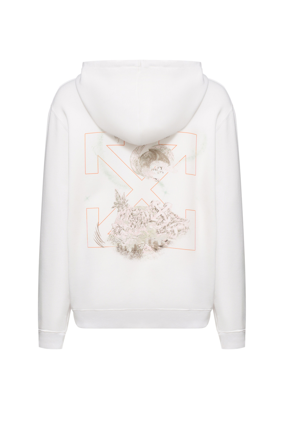 Женский Off-White Худи Arrow Storytelling с принтом (цвет ), артикул OWBB035S26FLE0040158 | Фото 2