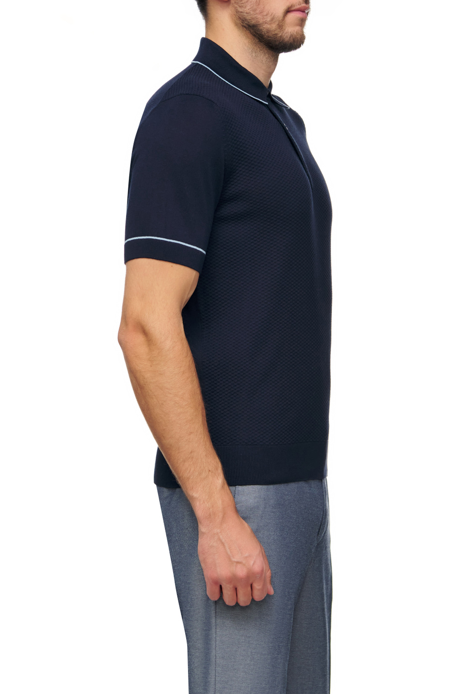 Мужской BOSS Рубашка поло классической посадки с короткими рукавами (цвет ), артикул 50471161 | Фото 3