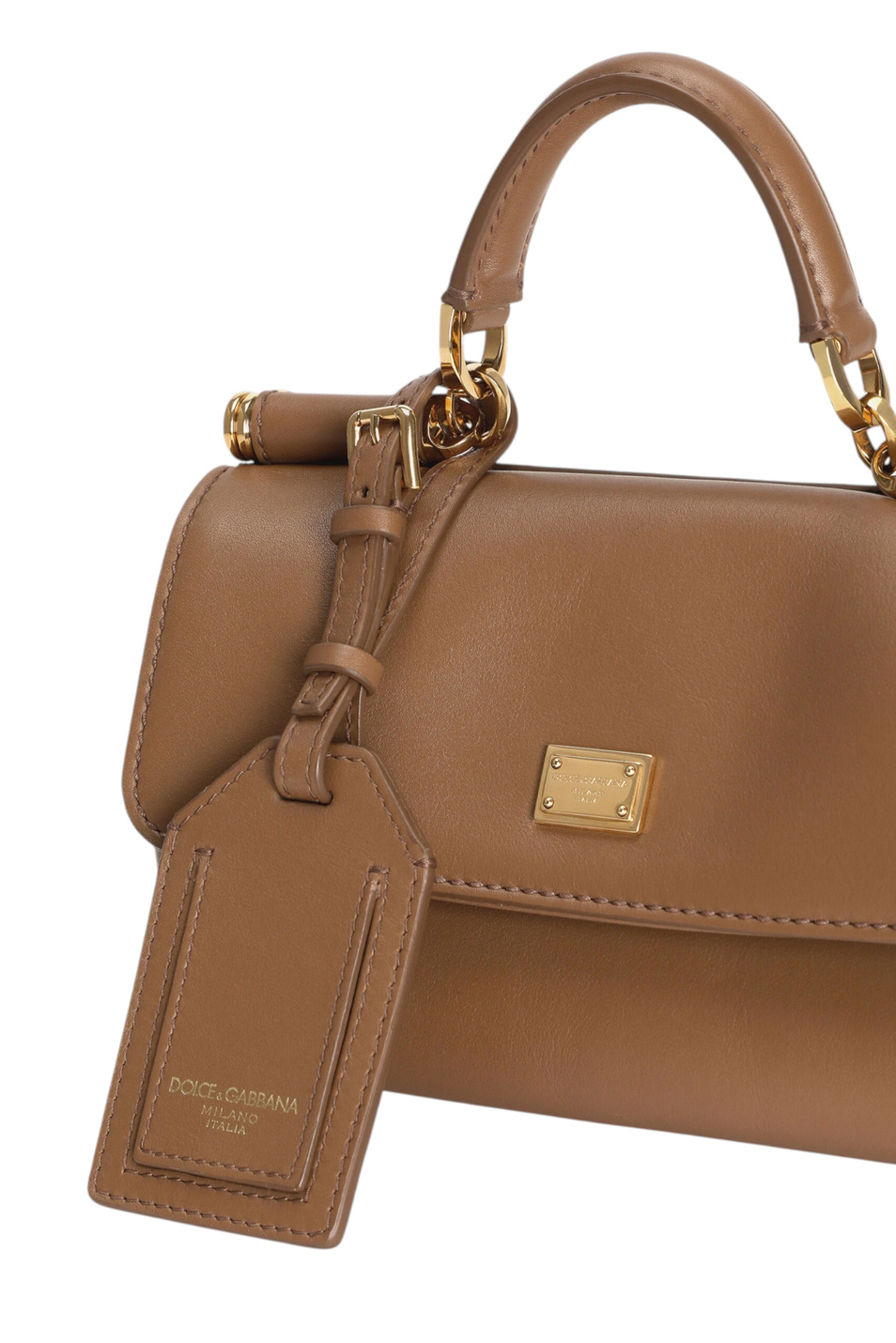 Сумка My Sicily из натуральной кожи|Основной цвет:Коричневый Женский Dolce & Gabbana Сумка My Sicily из натуральной кожи (цвет ), артикул BB7864-B7321 | Фото 6