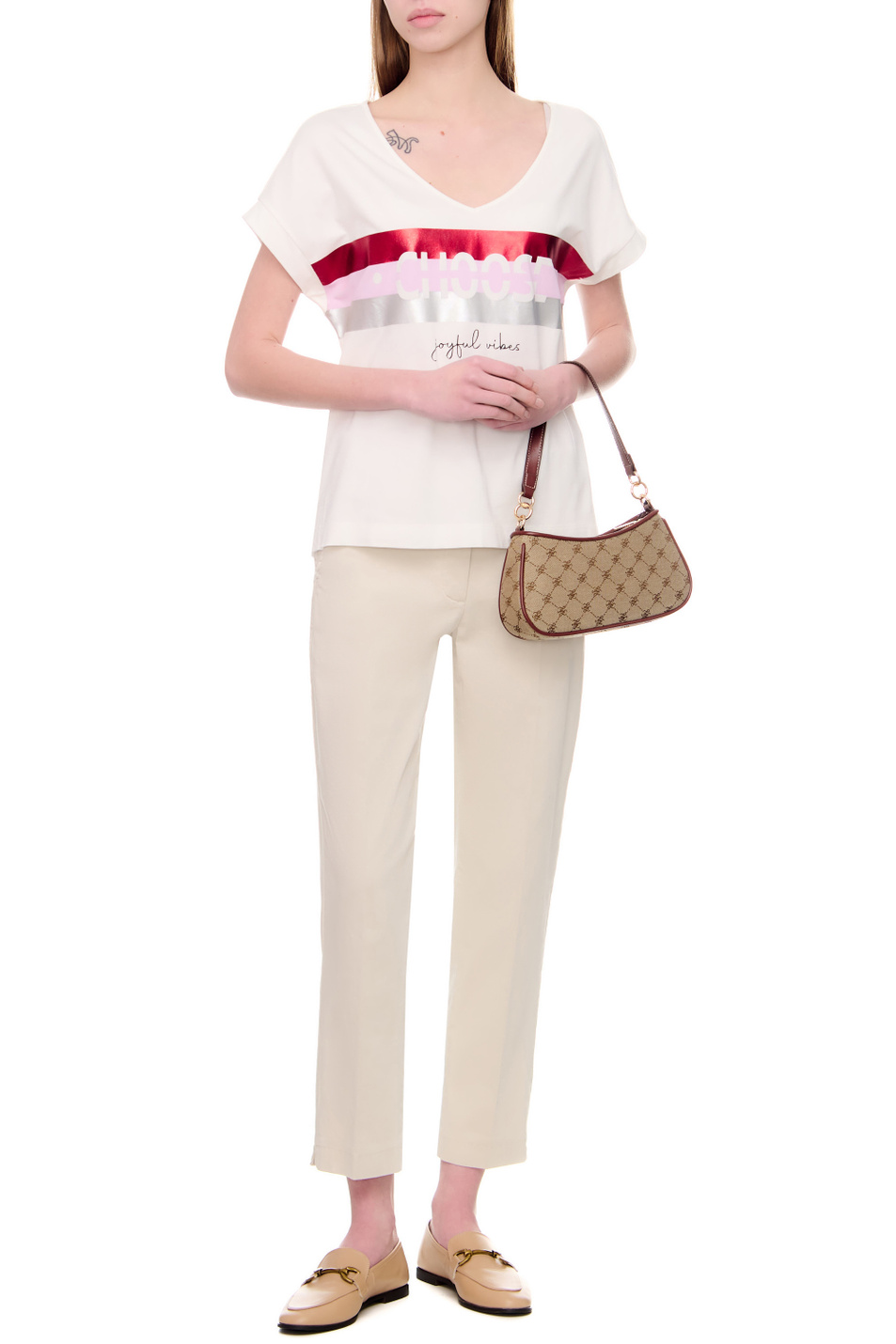 Женский Gerry Weber Брюки из эластичного хлопка (цвет ), артикул 822030-67712-Citystyle | Фото 3