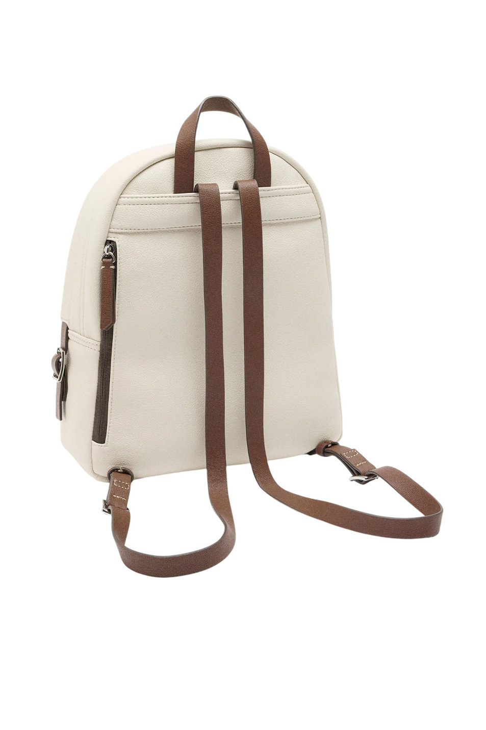 Рюкзак из искусственной кожи|Основной цвет:Кремовый Женский Parfois Рюкзак из искусственной кожи (цвет ), артикул 240198 | Фото 2