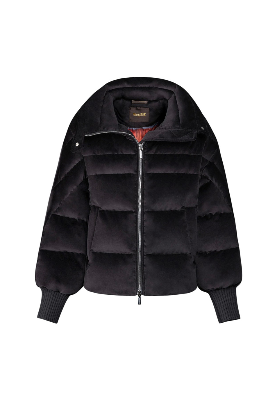 Куртка RIPOLI-CARMEN с пуховым наполнителем|Основной цвет:Черный Женский MooRER Куртка RIPOLI-CARMEN с пуховым наполнителем (цвет ), артикул MODPI100174-TEPAQ76-RIPOL | Фото 1