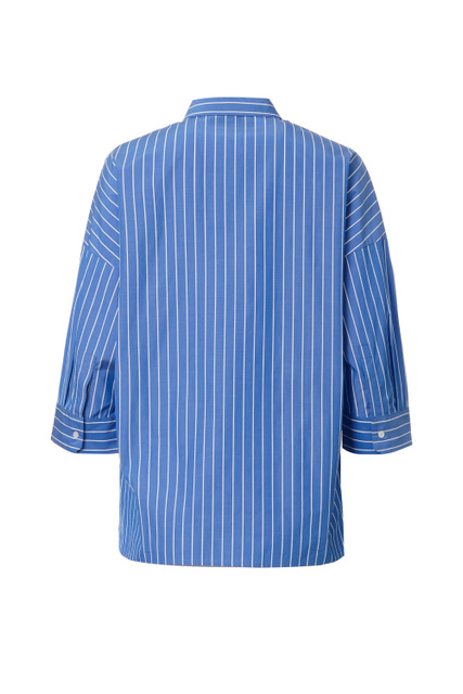 Рубашка BONDENO из натурального хлопка|Основной цвет:Голубой|Артикул:51110221 | Фото 2