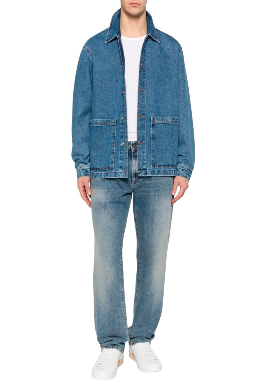 Мужской Dolce & Gabbana Джинсы из хлопка (цвет ), артикул GP02XD-G8OV8 | Фото 2