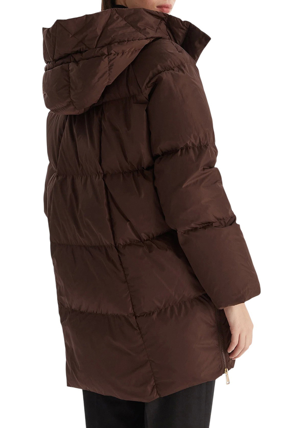 Женский Weekend Max Mara Полупальто NEWBEMBO с пуховым наполнителем (цвет ), артикул 2525496072 | Фото 5