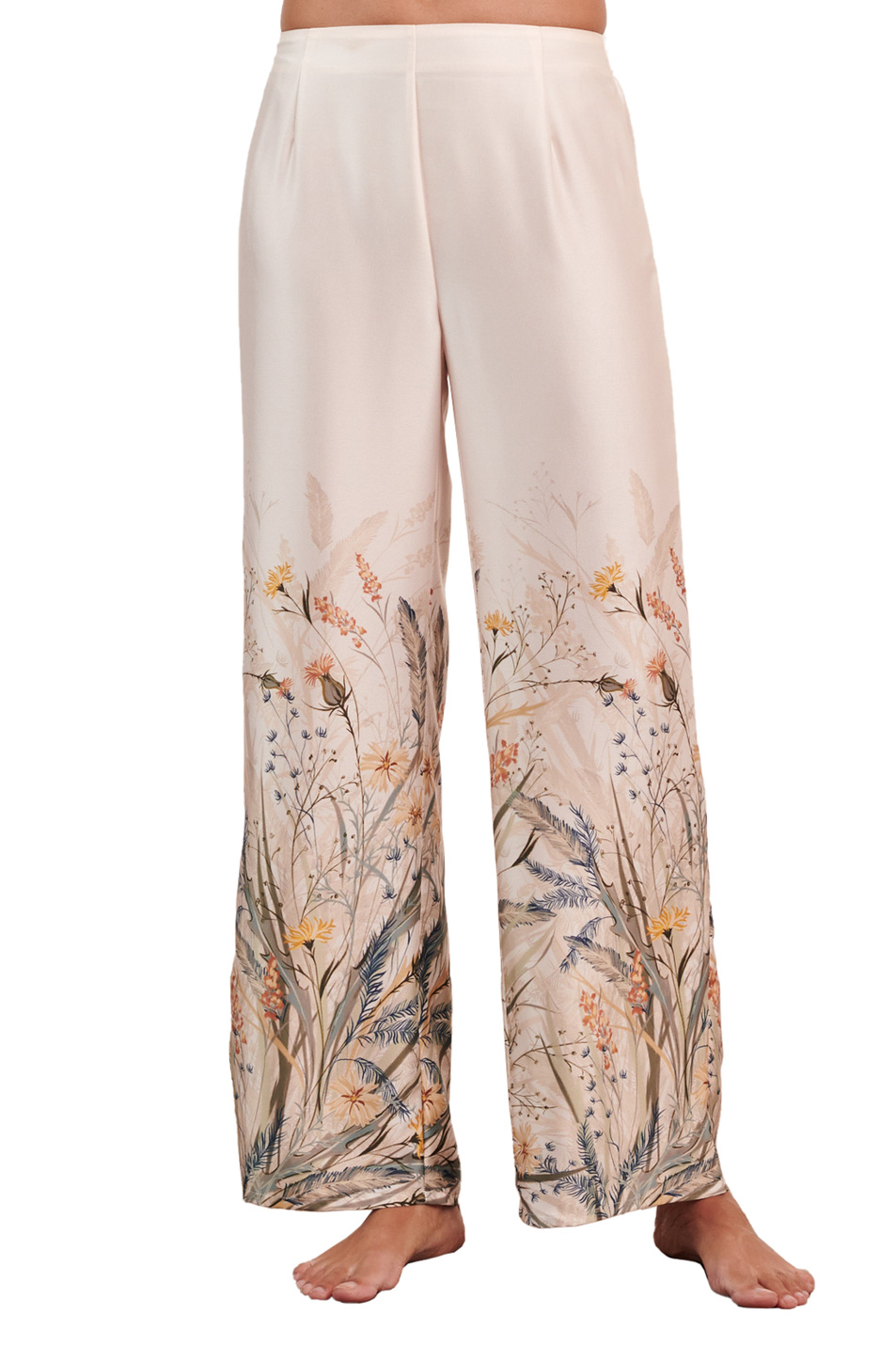 Etam Атласные брюки с принтом (цвет ), артикул 6524016 | Фото 1