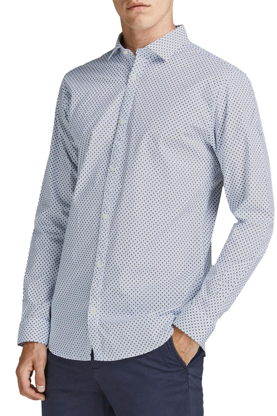 Jack & Jones Рубашка приталенного кроя с принтом (цвет ), артикул 12192608 | Фото 3