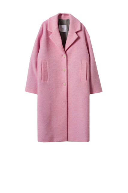 Пальто оверсайз HAWAII|Основной цвет:Розовый|Артикул:17049091 | Фото 1