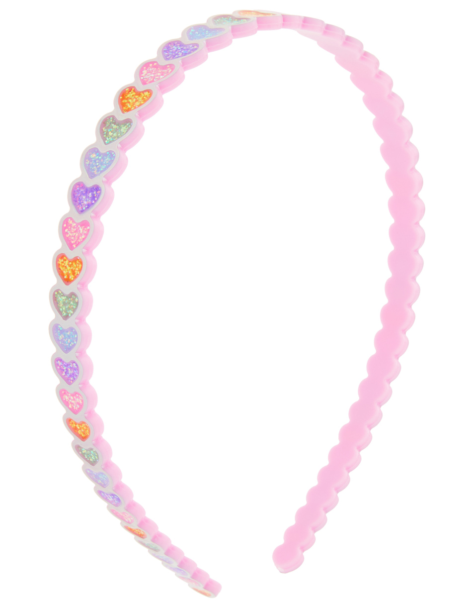Женский Accessorize Обруч для волос RAINBOW HEART ALICE (цвет ), артикул 883054 | Фото 1