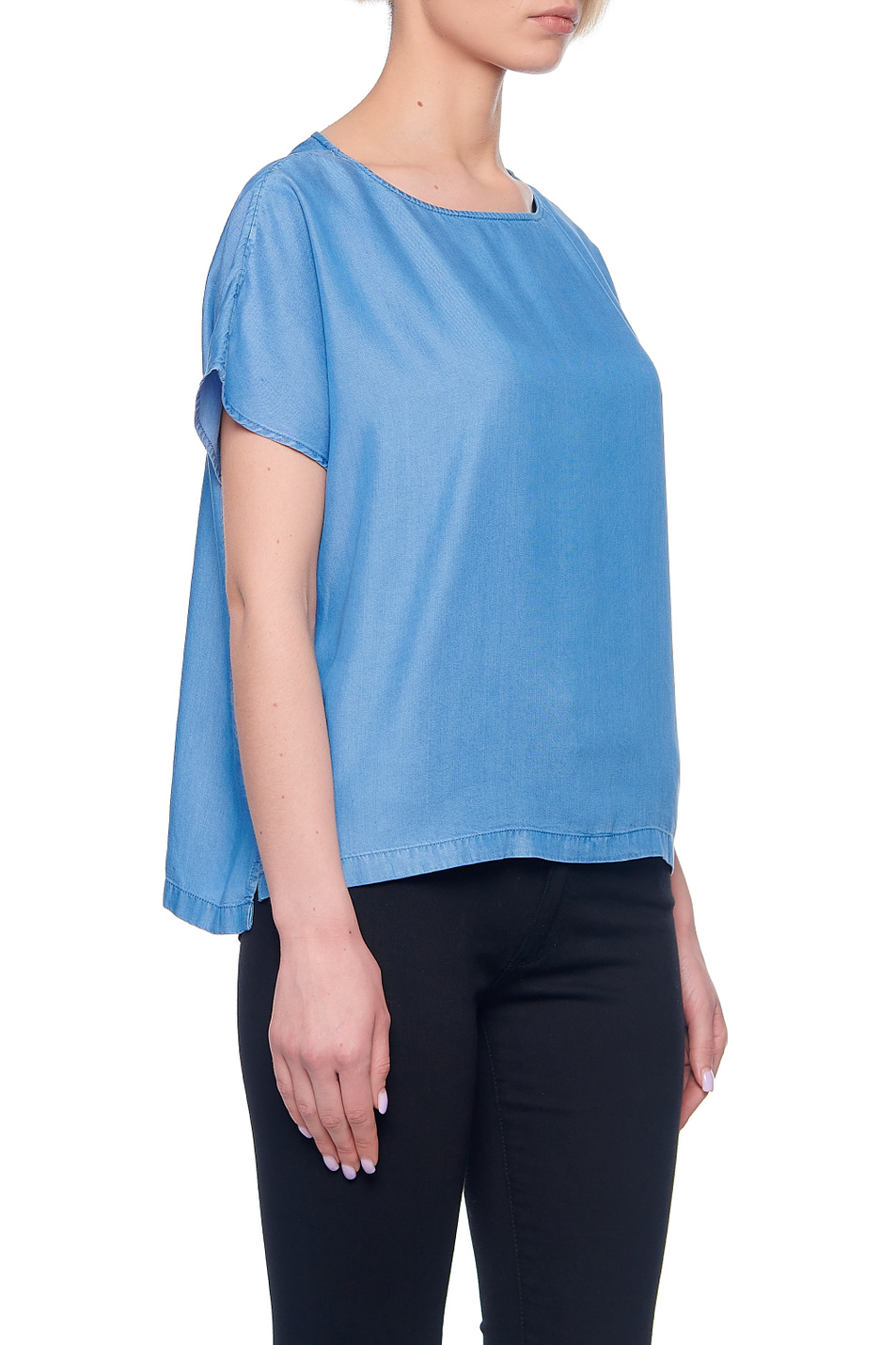 Gerry Weber Джинсовая блузка из лиоцелла (цвет ), артикул 460347-66915 | Фото 4