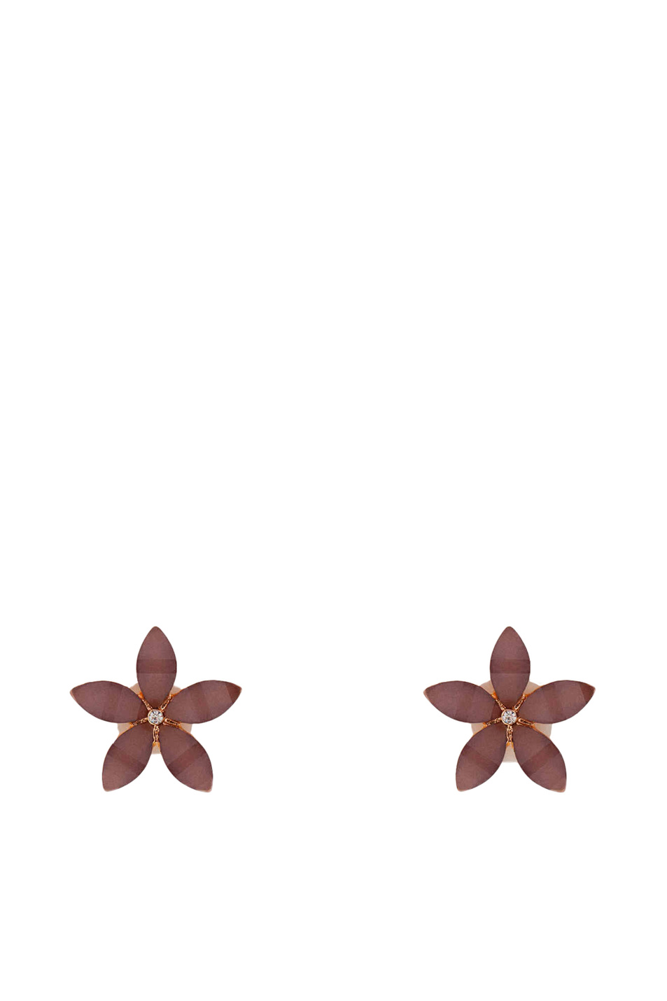 Parfois Серьги в форме цветов со стразами (цвет ), артикул 173549 | Фото 1