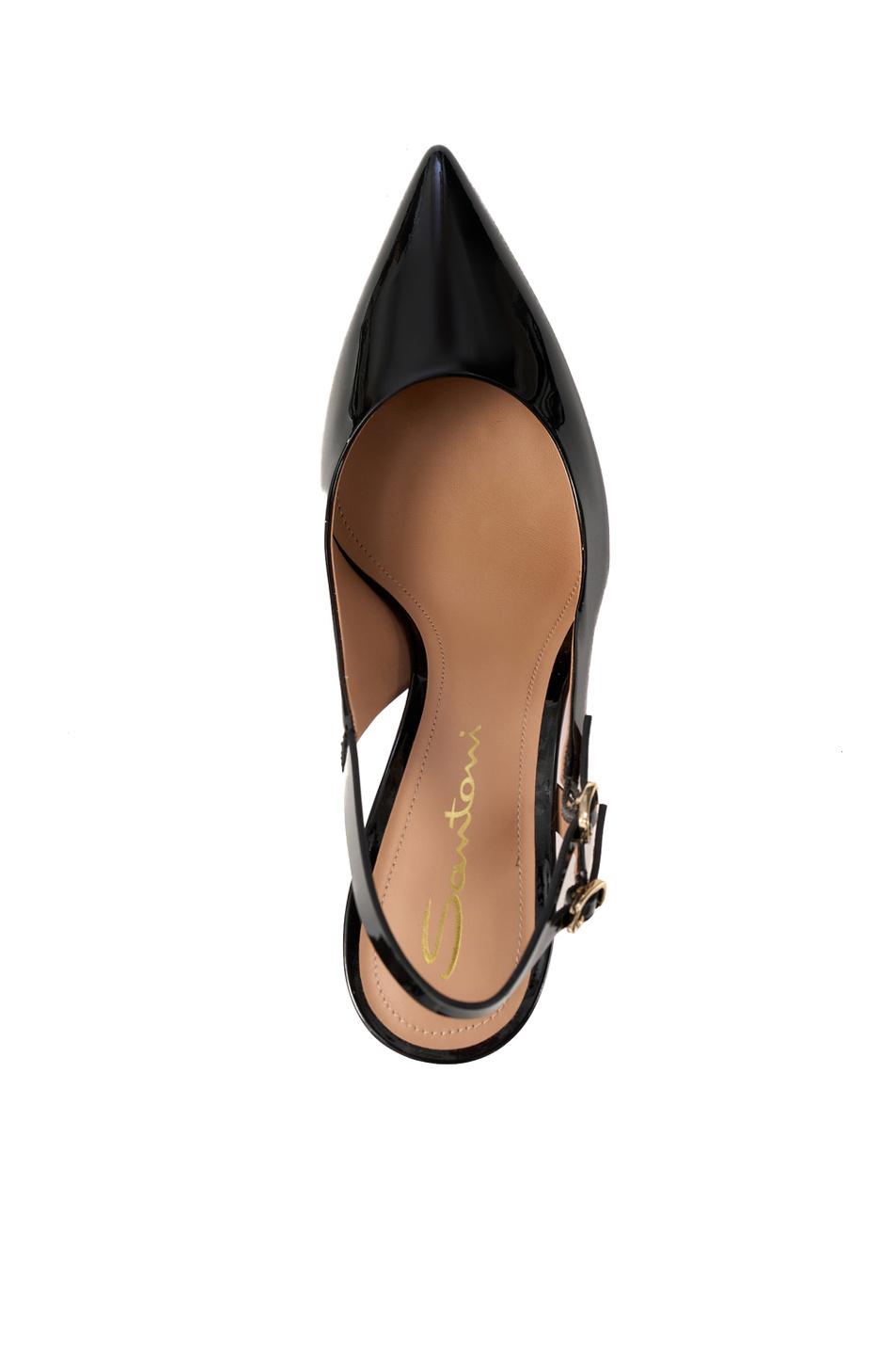 Женский Santoni Туфли AUDREY85 из натуральной кожи (цвет ), артикул WDID71269HI2NVHDN01 | Фото 4