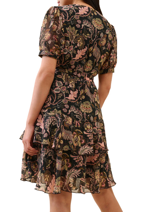 Orsay Платье с цветочным принтом и V-образным вырезом (Мультиколор цвет), артикул 471568 | Фото 3