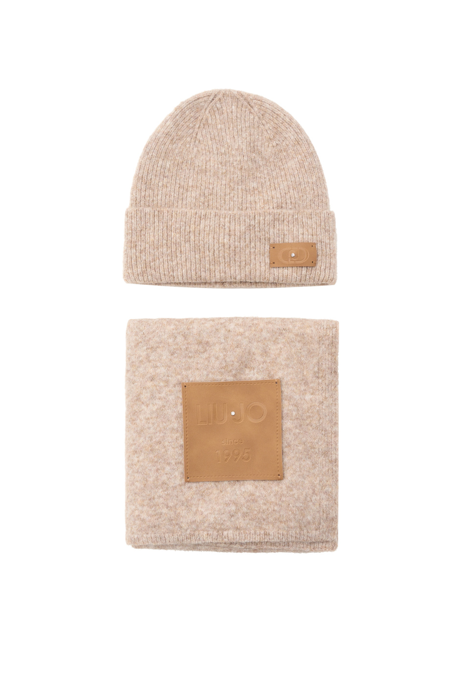 Женский Liu Jo Комплект из шапки и шарфа (цвет ), артикул 2F5014M0300 | Фото 1
