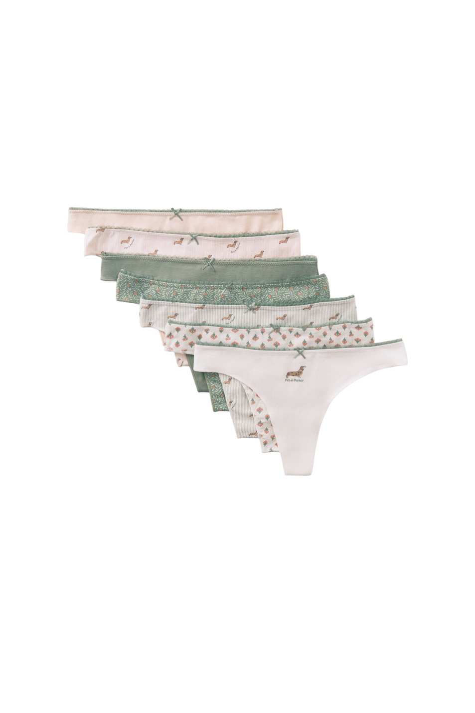Женский Women'secret Стринги в комплекте из 7 шт (цвет ), артикул 4933605 | Фото 1