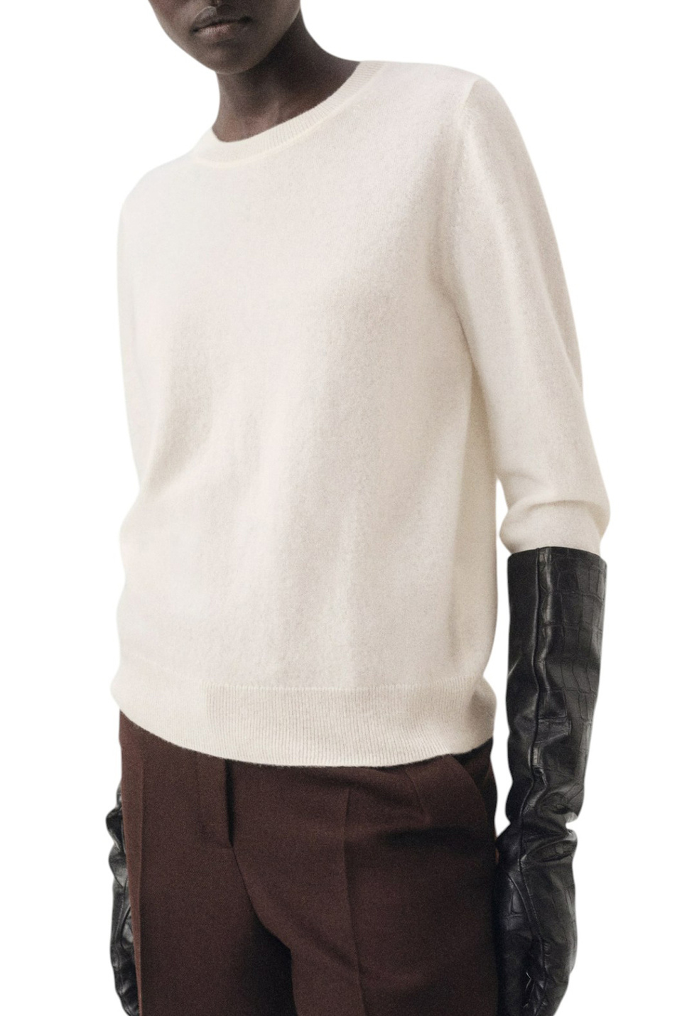 Женский Mango Джемпер BAHIA из кашемира (цвет ), артикул 17005830 | Фото 3