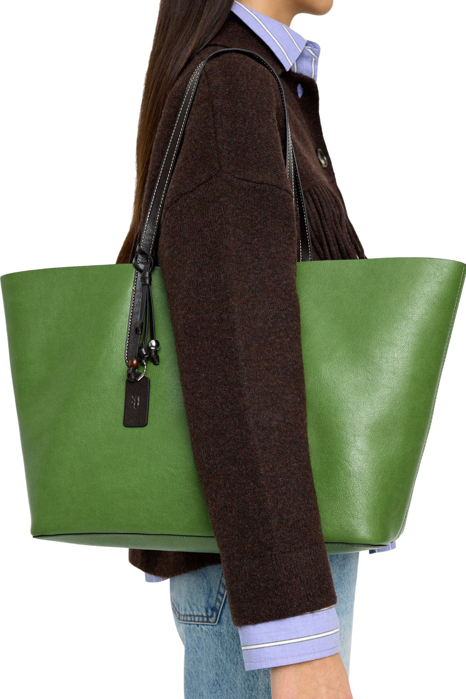 Женский Parfois Сумка-шопер двусторонняя (цвет ), артикул 242246 | Фото 7