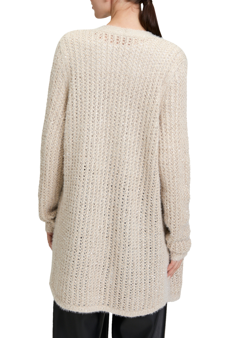 Кардиган с пайетками|Основной цвет:Бежевый Женский Betty Barclay Кардиган с пайетками (цвет ), артикул 5303/1561 | Фото 5