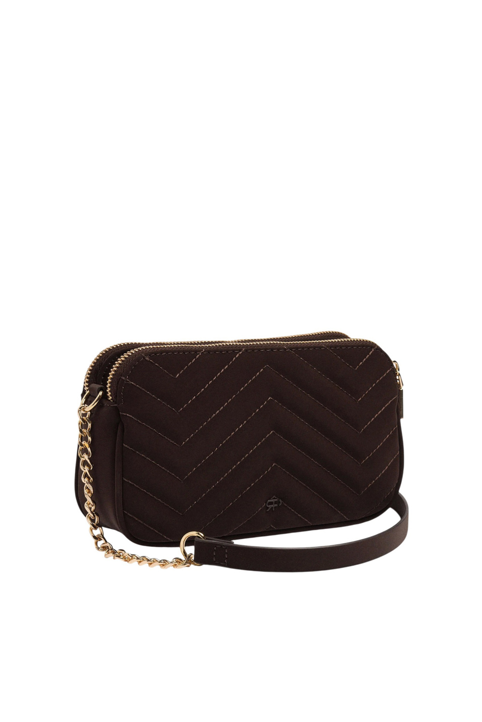Сумка стеганая через плечо|Основной цвет:Коричневый Женский Parfois Сумка стеганая через плечо (цвет ), артикул 222917 | Фото 2