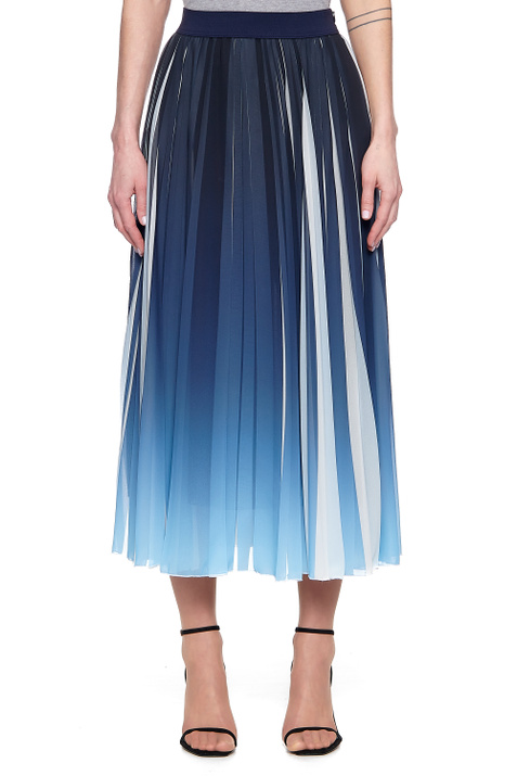 BOSS Плиссированная юбка из шифона ( цвет), артикул 50447599 | Фото 3
