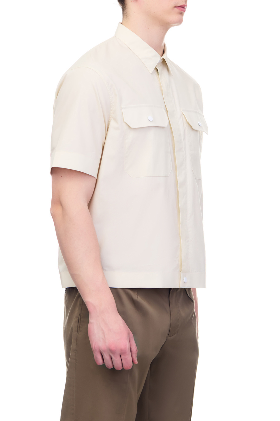 Мужской Emporio Armani Рубашка из натурального хлопка (цвет ), артикул 3R1CQ6-1NVZZ | Фото 3