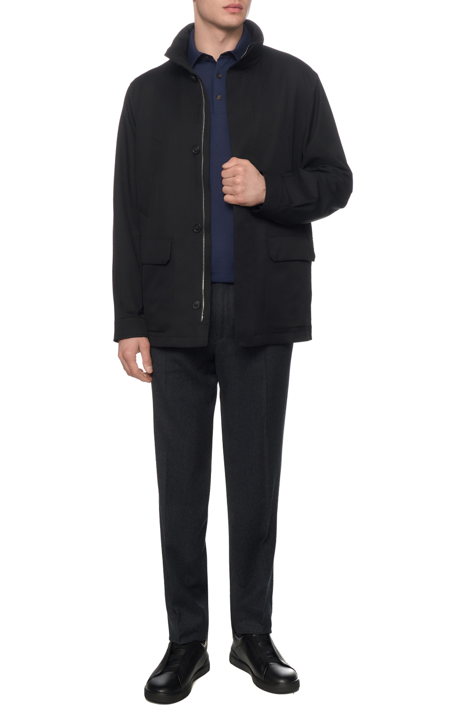 Мужской Zegna Куртка однотонная (цвет ), артикул UGTC5A2-G253-K09R | Фото 3