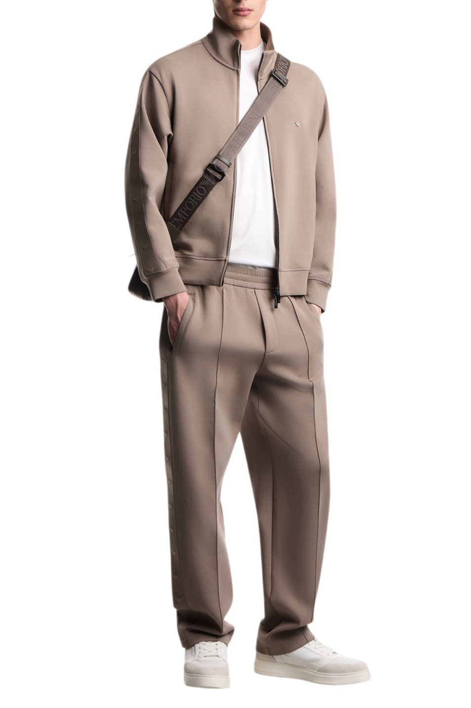 Мужской Emporio Armani Толстовка с логотипом (цвет ), артикул EM005222-AF10013 | Фото 3