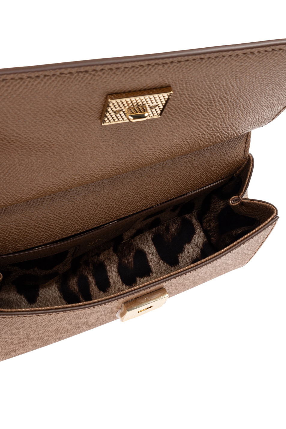 Сумка Sicily из натуральной кожи|Основной цвет:Коричневый Женский Dolce & Gabbana Сумка Sicily из натуральной кожи (цвет ), артикул BB7116-B1001 | Фото 4