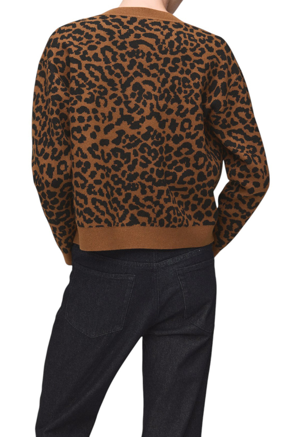 Женский Mango Кардиган LEONA с леопардовым принтом (цвет ), артикул 17056346 | Фото 4
