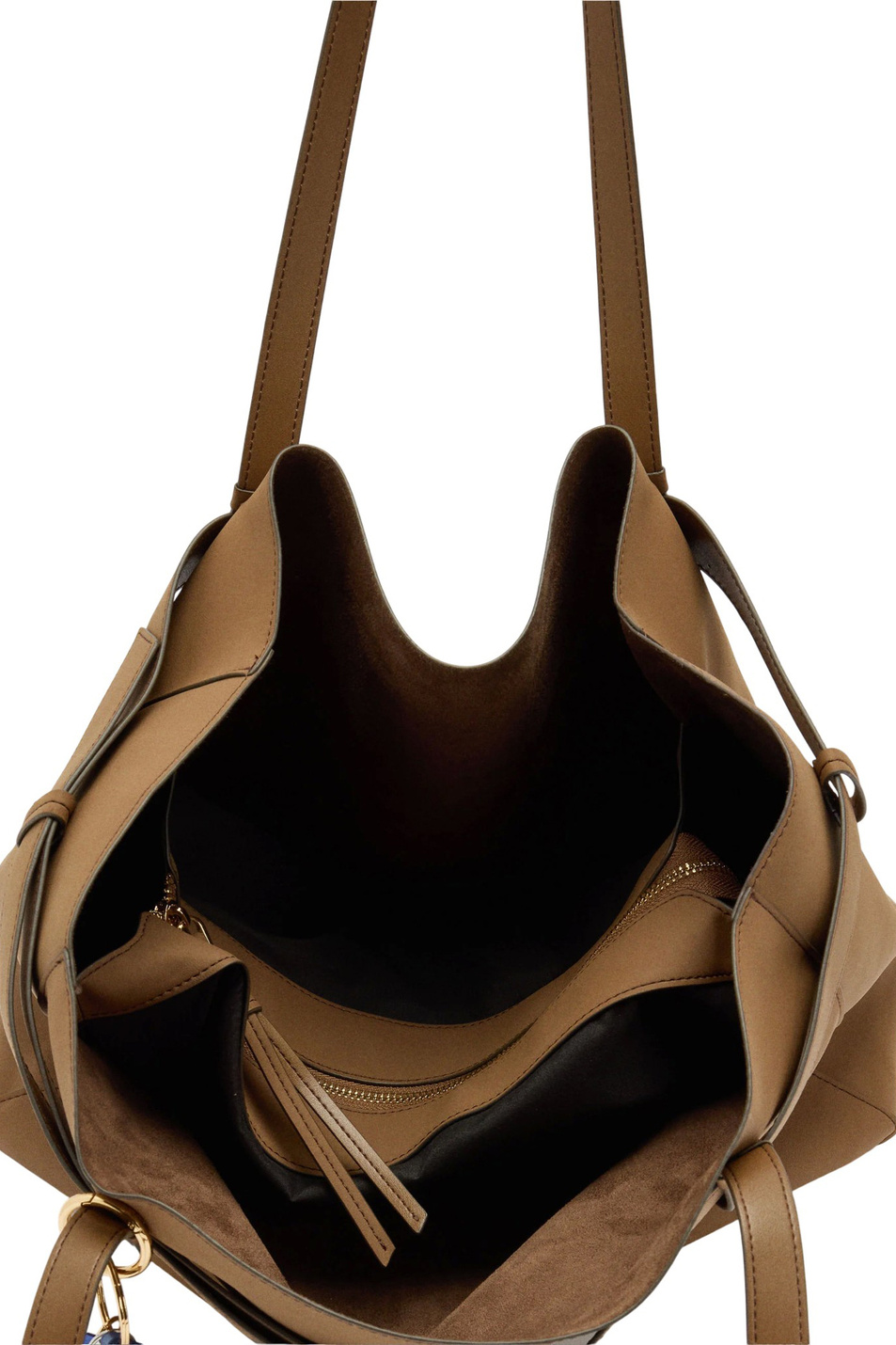 Женский Parfois Сумка-шопер с подвеской (цвет ), артикул 241810 | Фото 4