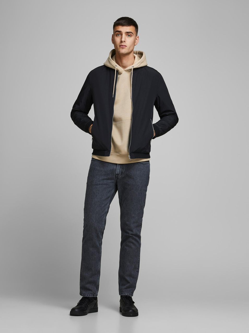 Мужской Jack & Jones Худи с капюшоном (цвет ), артикул 12161145 | Фото 3