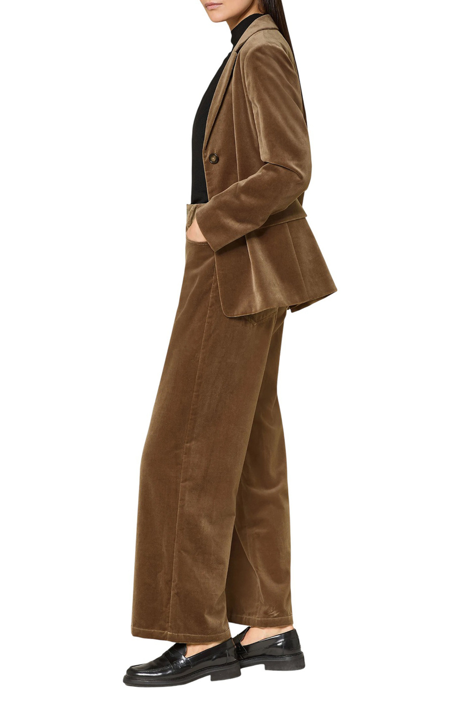 Женский Max Mara Брюки EIFFEL вельветовые (цвет ), артикул 2529136133 | Фото 3