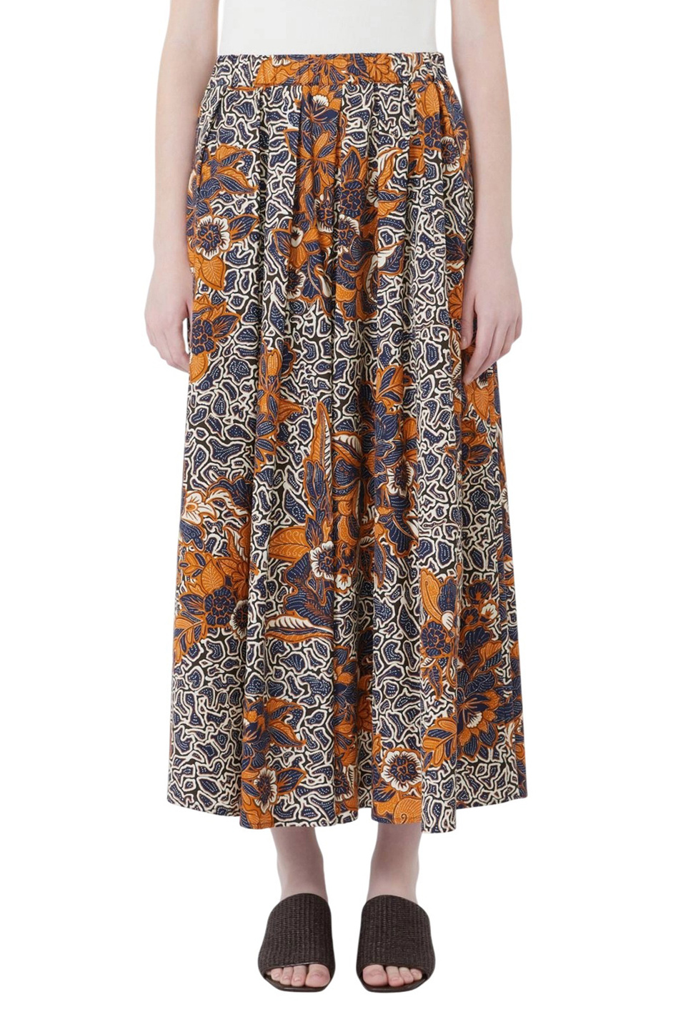 Женский Weekend Max Mara Юбка UOMO из хлопка (цвет ), артикул 2615101022 | Фото 3