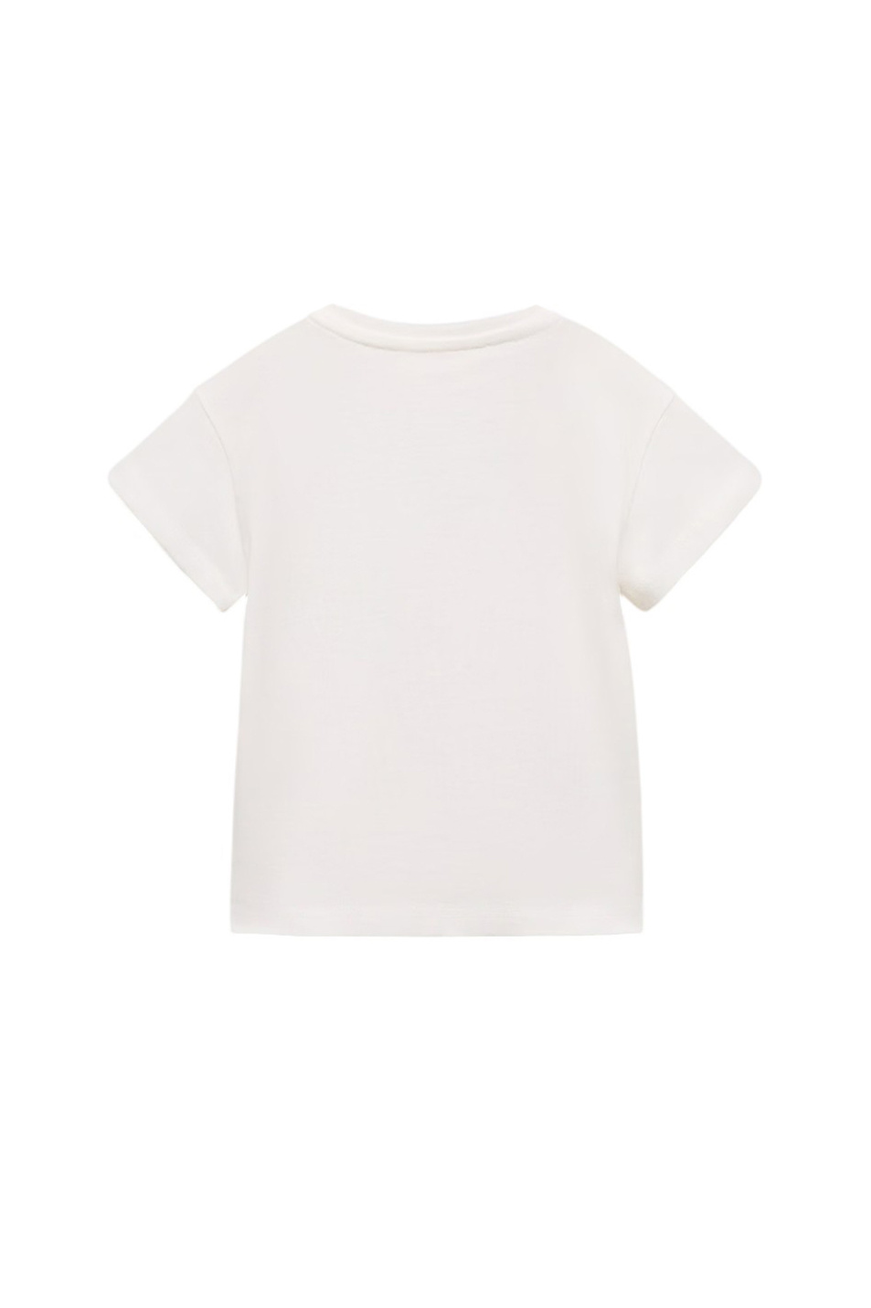Девочкам Mango Kids Футболка GREAT из хлопка (цвет ), артикул 87017702 | Фото 2