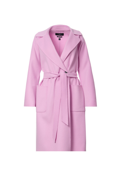 Пальто SELZ из смесовой шерсти|Основной цвет:Розовый|Артикул:50110327 | Фото 1