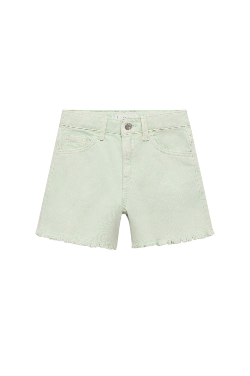 Девочкам Mango Kids Шорты GRACE джинсовые (цвет ), артикул 87057701 | Фото 1