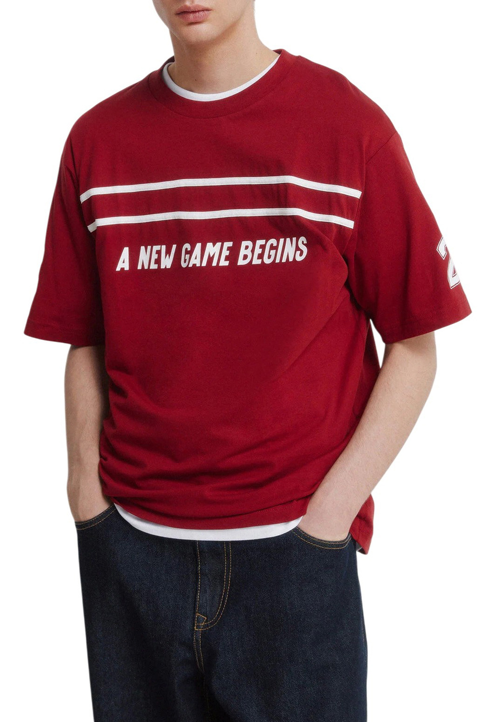 Мужской Springfield Футболка с принтом (цвет ), артикул 0263439 | Фото 1