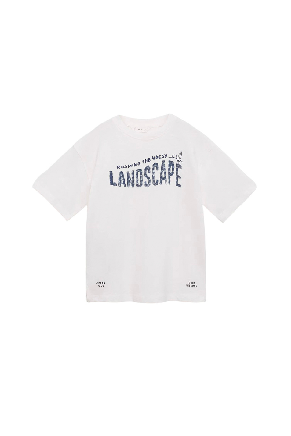 Мальчикам Mango Kids Футболка SLUB из натурального хлопка (цвет ), артикул 67027714 | Фото 1