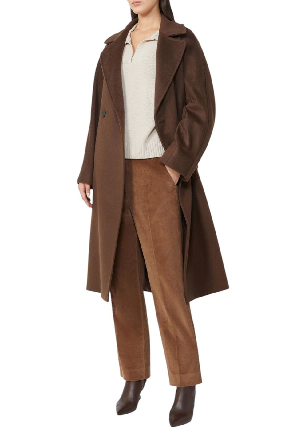 Женский Weekend Max Mara Пальто RESINA из шерсти (цвет ), артикул 2525016102 | Фото 3