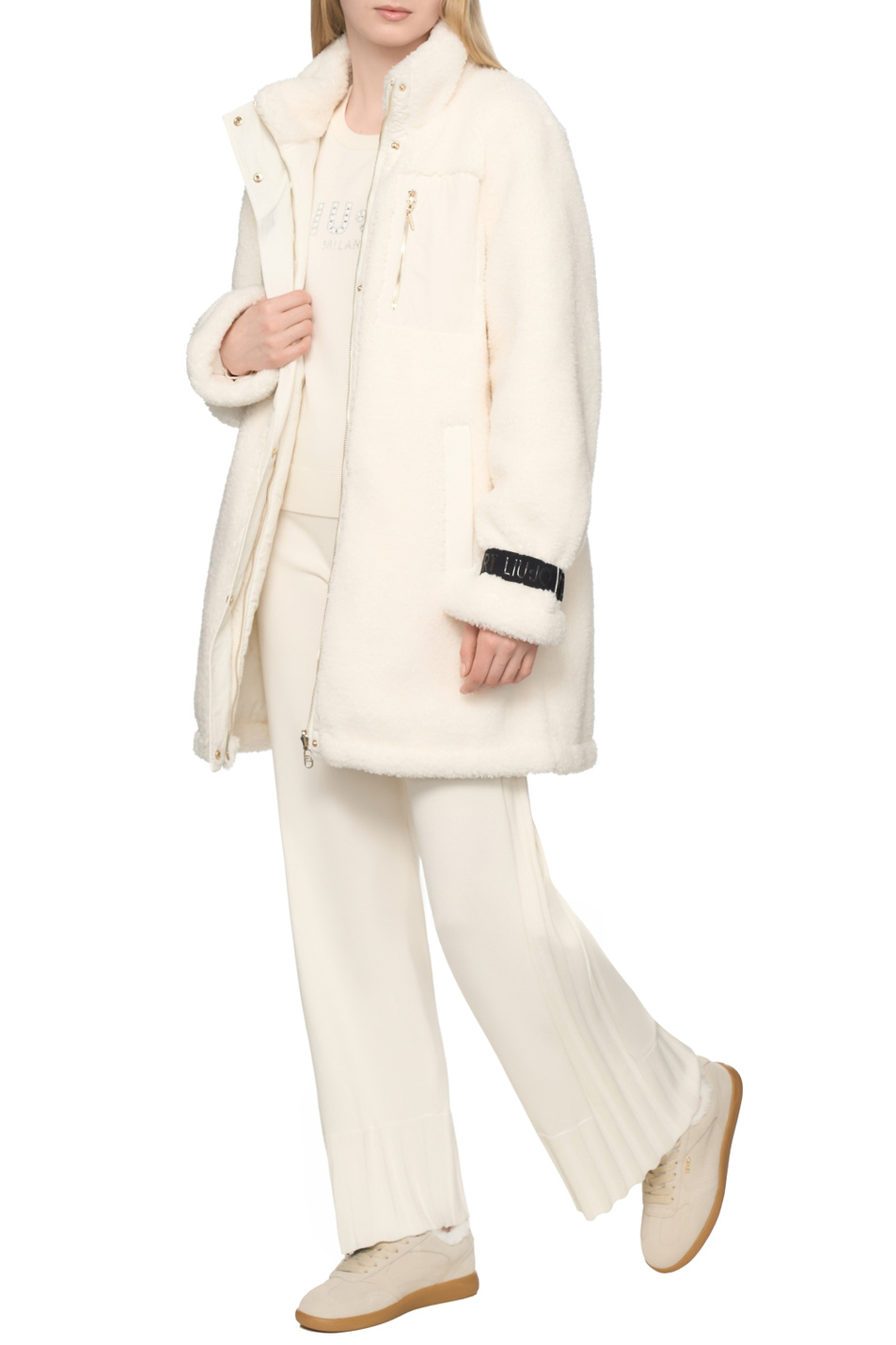 Женский Liu Jo Полупальто двустороннее (цвет ), артикул TF5047E0912 | Фото 5