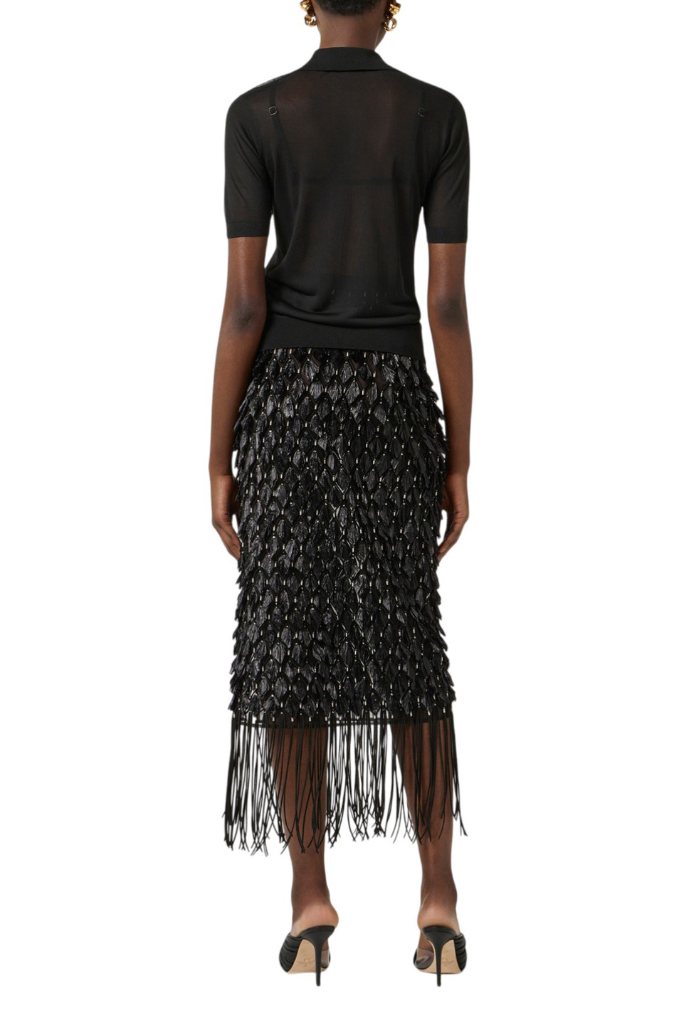 Женский Elisabetta Franchi Поло с бюстгальтером (цвет ), артикул MK80B61E2 | Фото 4