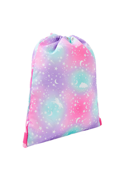 Рюкзак на шнурке с принтом|Основной цвет:Мультиколор|Артикул:283017 | Фото 2