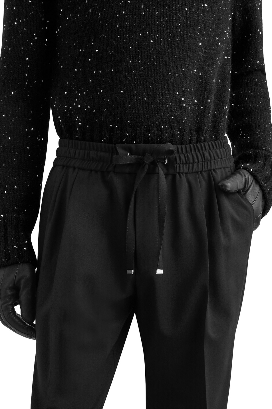 Мужской Dolce & Gabbana Брюки из шерстяного габардина (цвет ), артикул GP26FZ-FUBG4 | Фото 4