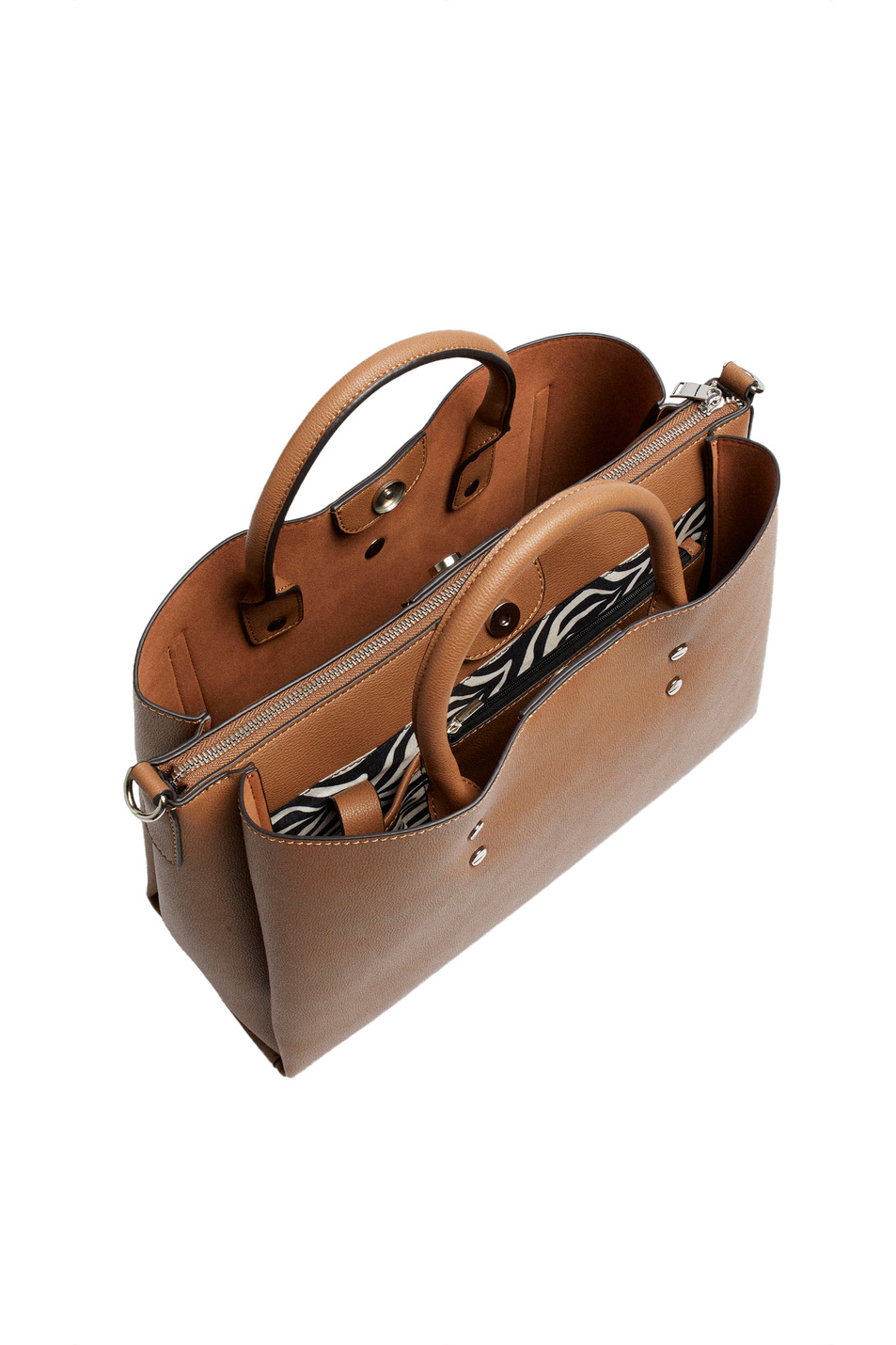 Сумка-портфель для ноутбука|Основной цвет:Коричневый Женский Parfois Сумка-портфель для ноутбука (цвет ), артикул 194178 | Фото 3