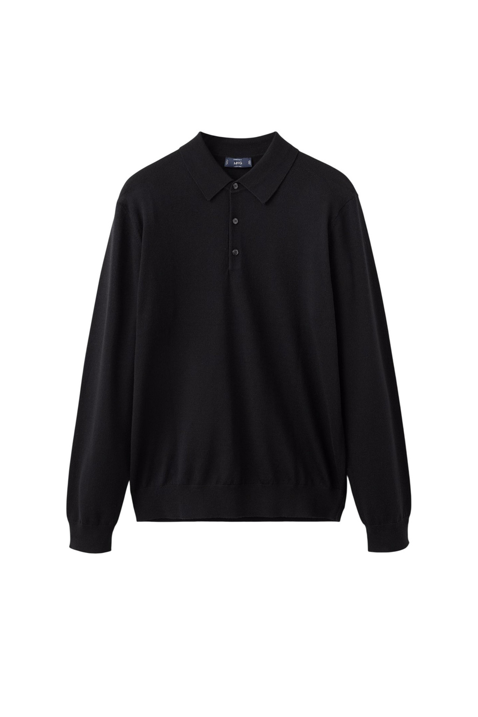 Мужской Mango Man Джемпер-поло WILLYS из шерсти (цвет ), артикул 27051283 | Фото 1