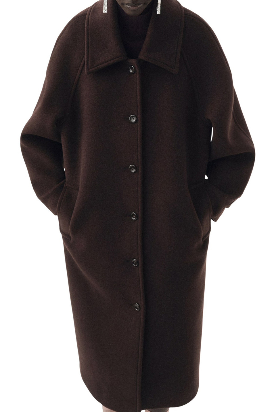 Женский Mango Пальто DARRO из смесовой шерсти (цвет ), артикул 17096358 | Фото 3