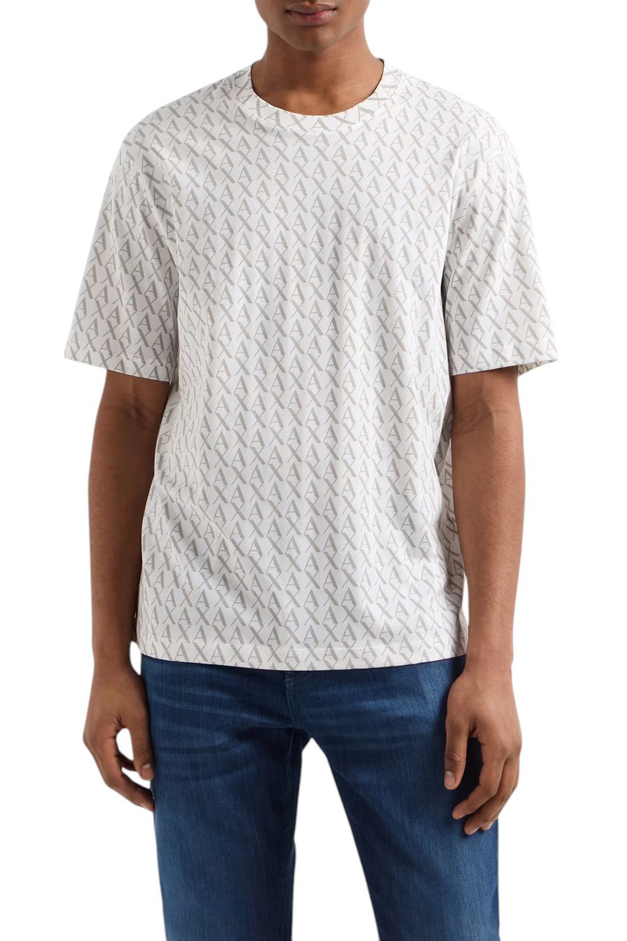 Мужской Armani Exchange Футболка с логотипом (цвет ), артикул XM001228-AF10356 | Фото 3