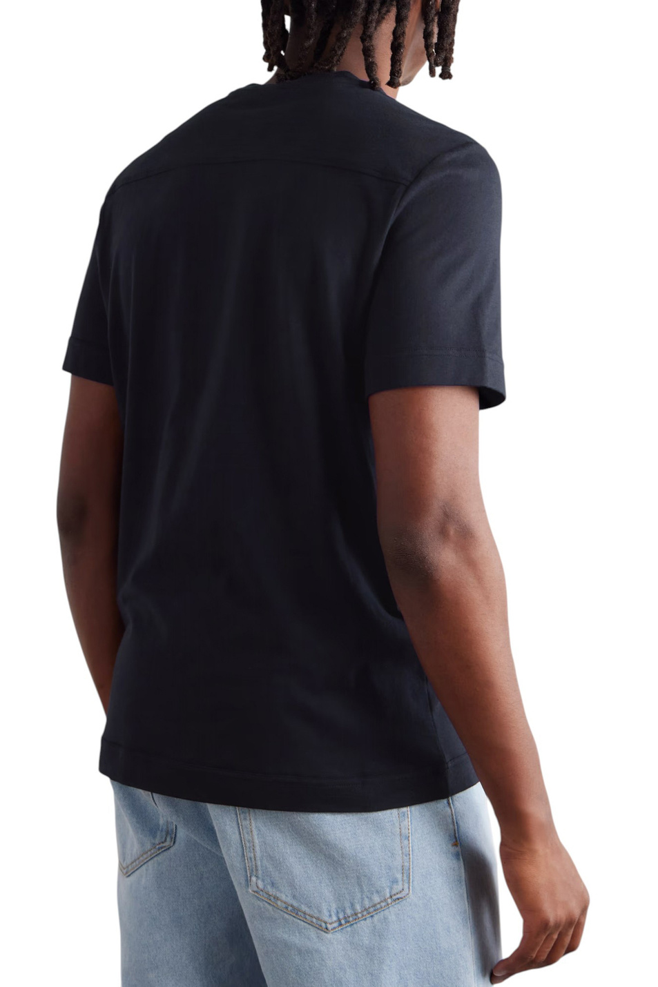 Мужской Moncler Футболка с накладным карманом (цвет ), артикул K20918C00029-89B4F | Фото 3