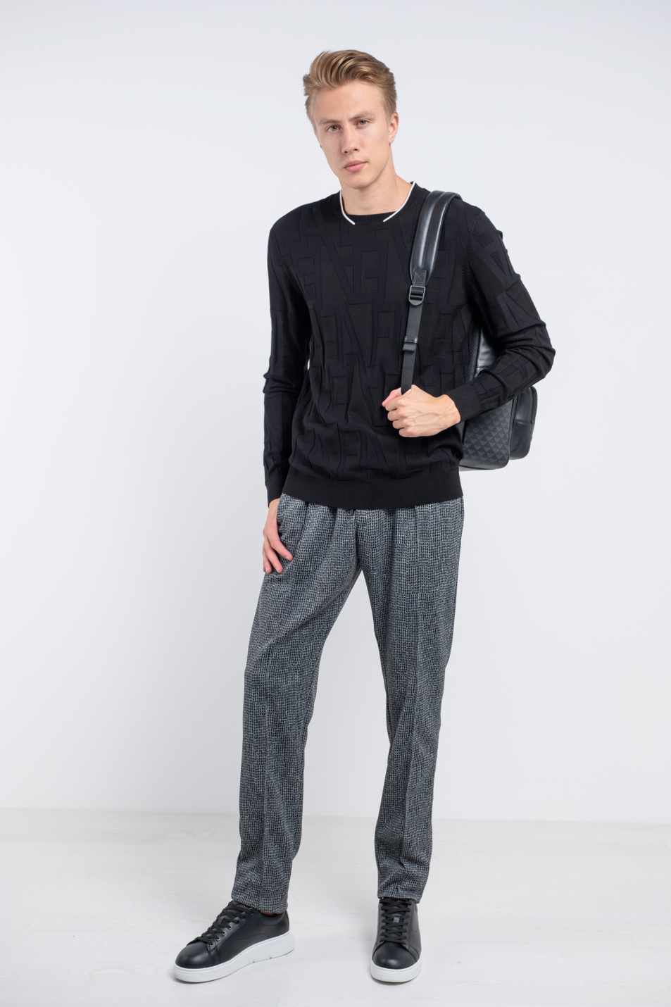Мужской Emporio Armani Брюки с эластичным поясом (цвет ), артикул 91P89S-91S11 | Фото 2